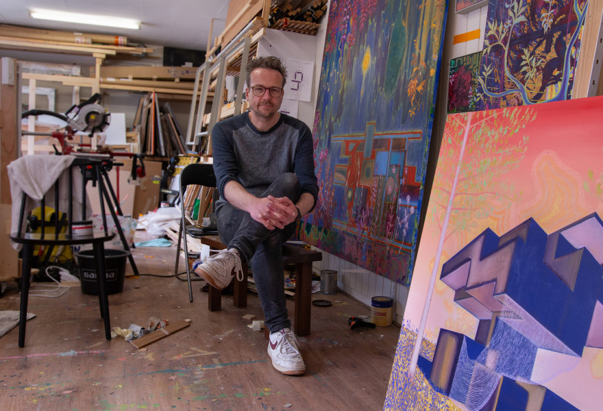 Het atelier van... Bas Wiegmink