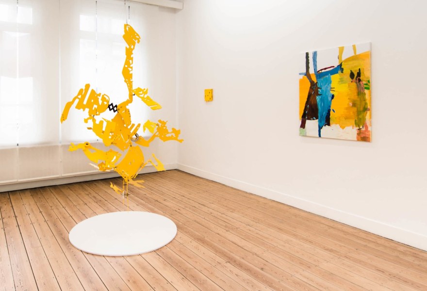 Urban fractures and abstract forms in EVA STEYNEN GALLERY