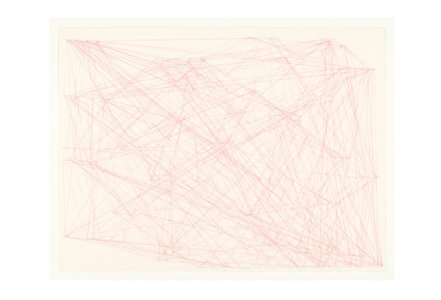 A false trail of lines and letters