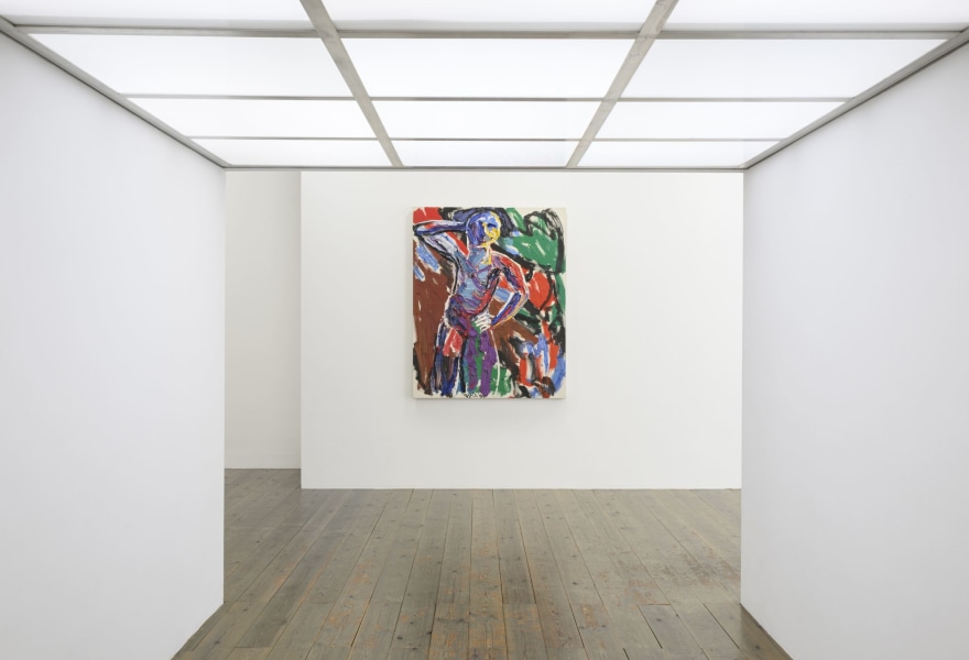Karel Appel in Slewe Gallery: expressive nudes bursting from the canvas