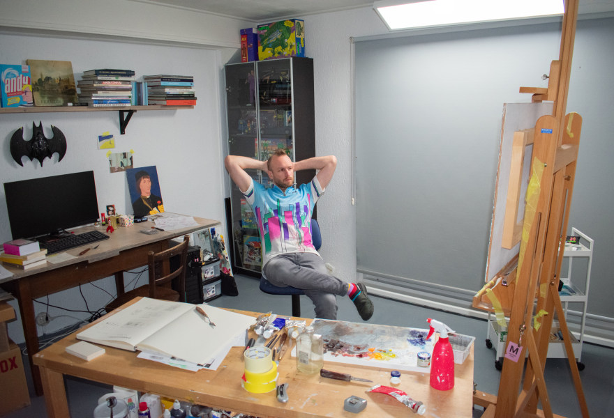 The studio of... Thijs Jansen