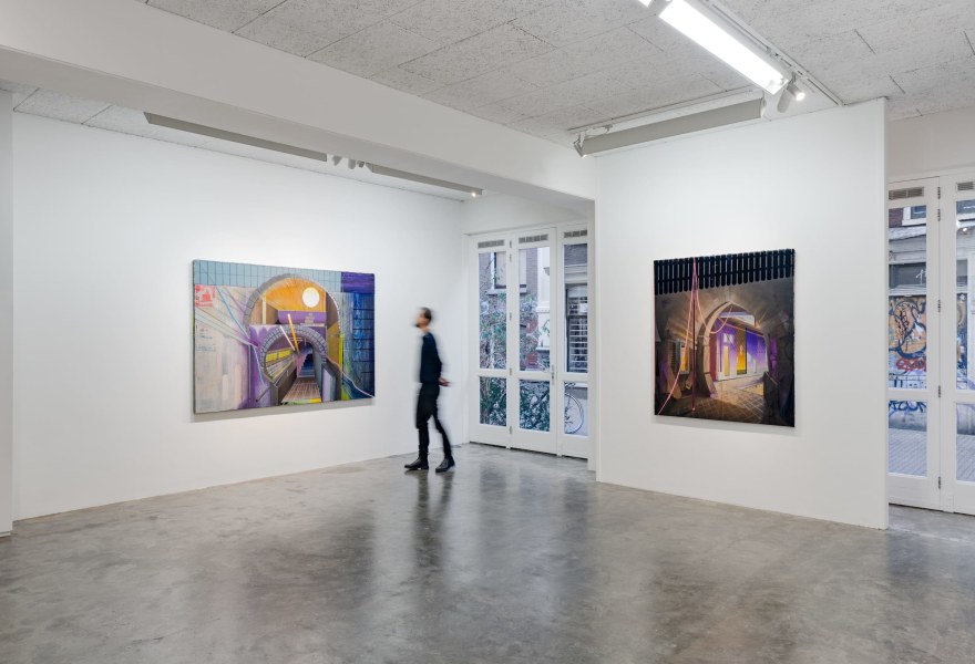 Christian Hellmich: ruimte, tijd en herinnering in verf