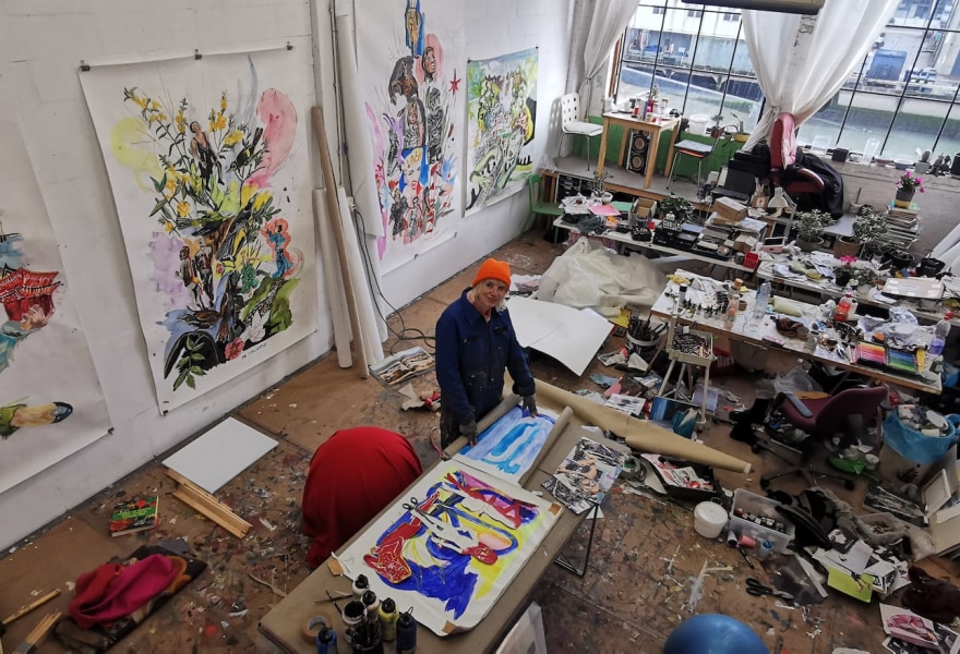 Het atelier van… Charlotte Schleiffert