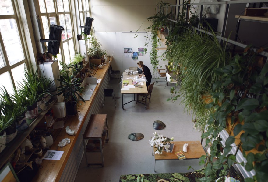 The studio of… Elisa Strinna