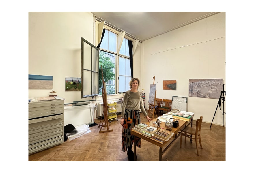 The studio of… Celine van den Boorn