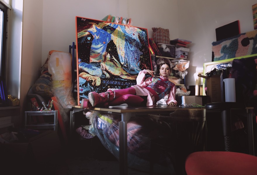 The studio of... Yamuna Forzani