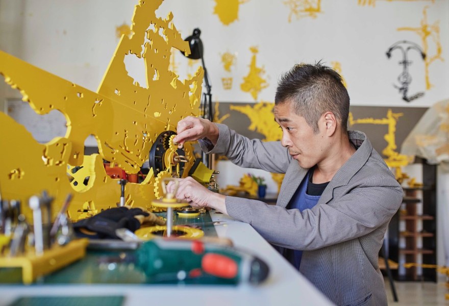 The studio of… Ken’chiro Taniguchi