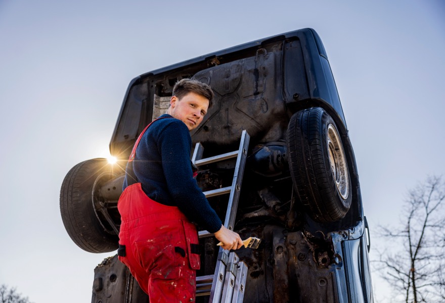 The studio of... Aaron-Victor Peeters