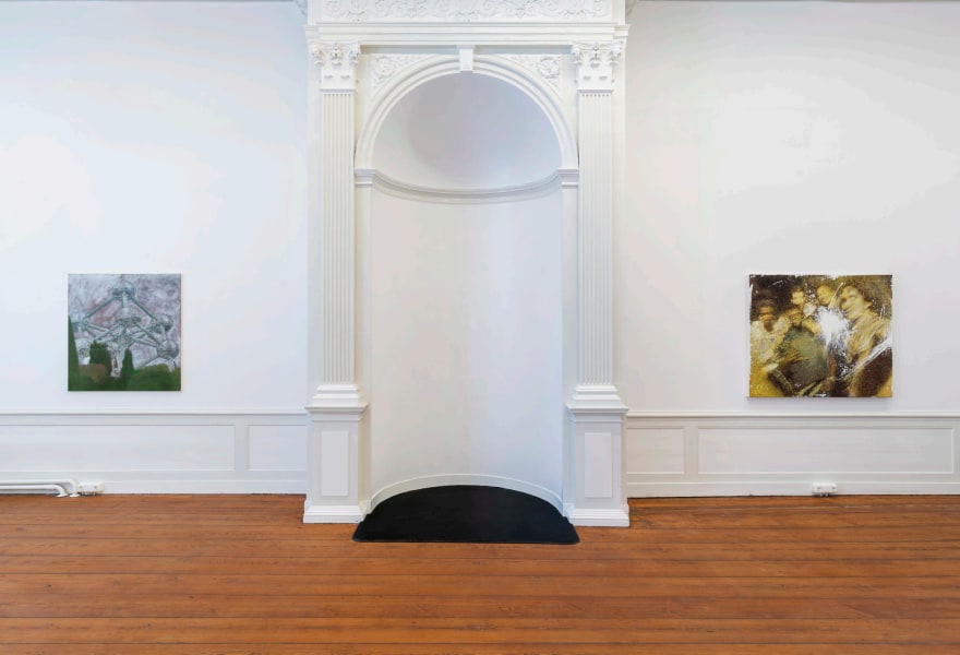 Joseph Thabang Palframan rewrites portraits in paint: pixel by pixel