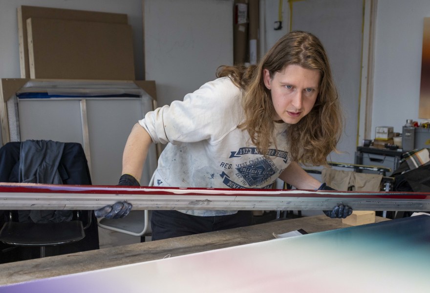 Het atelier van… Donald Schenkel