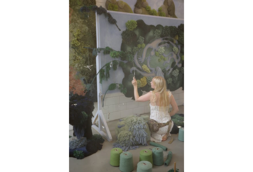 The studio of... Alfhild Sarah Külper