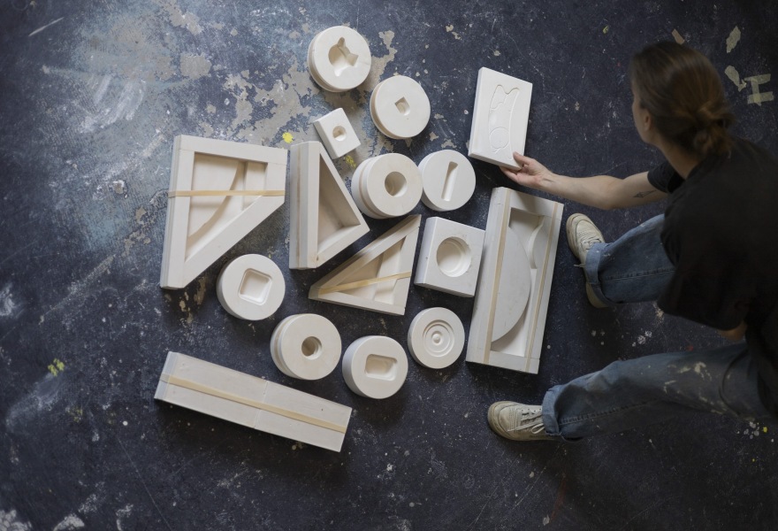 Britte Koolen haar nieuwe solotentoonstelling  'Vigor' bij Galerie Bart