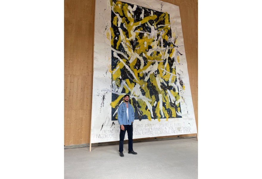 The studio of… Steven Antonio Manes