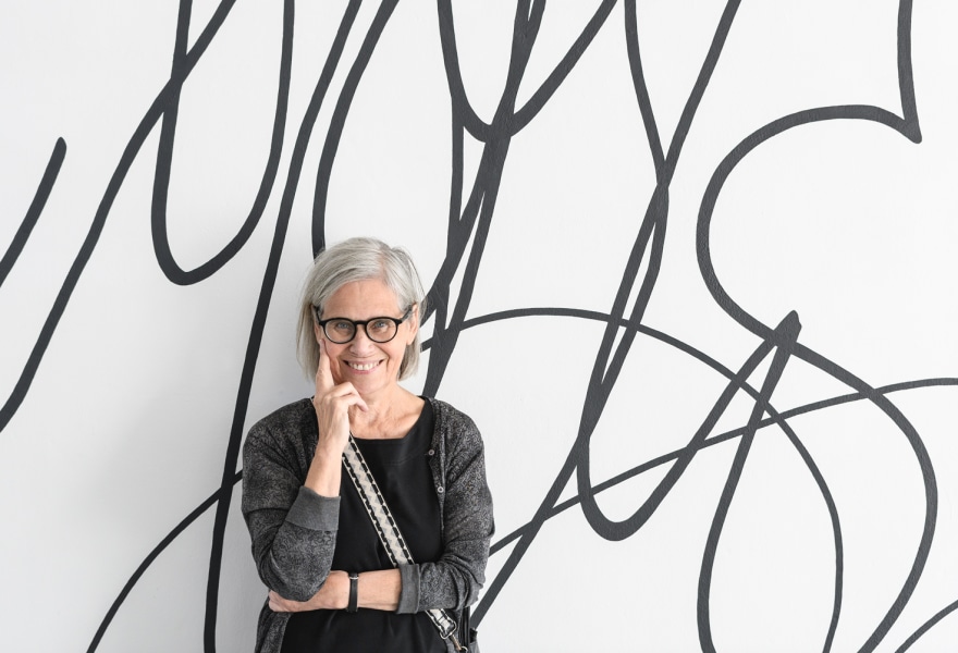 The studio of... Lily van der Stokker