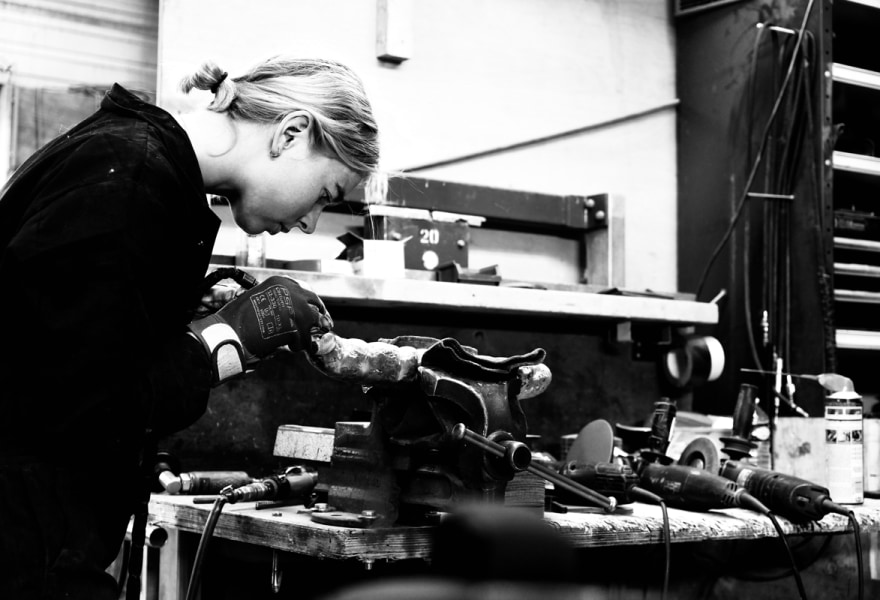 The studio of... Jeske Haak