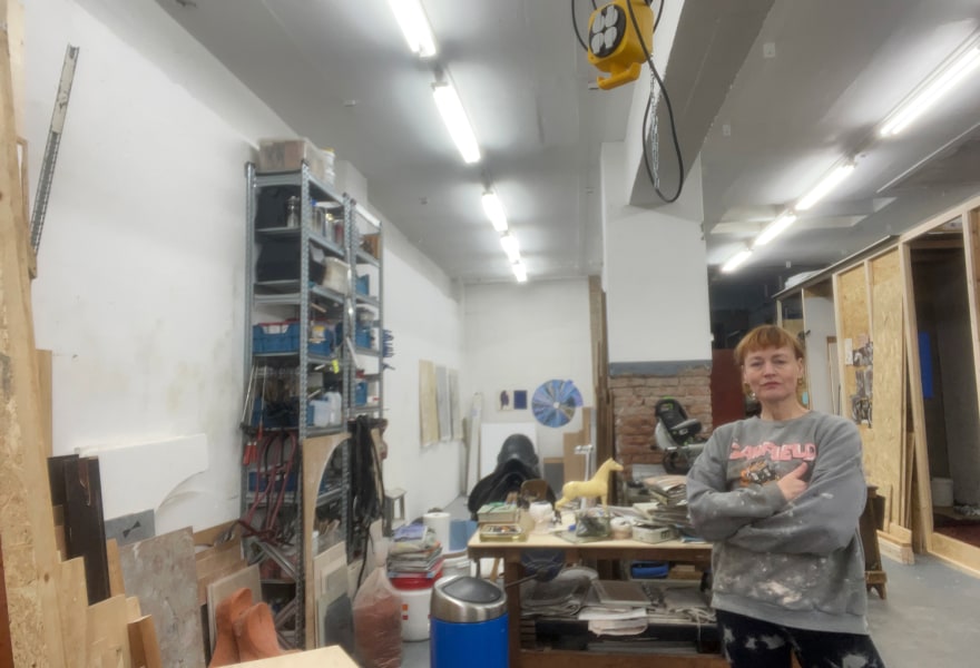 The studio of... Dieuwke Spaans