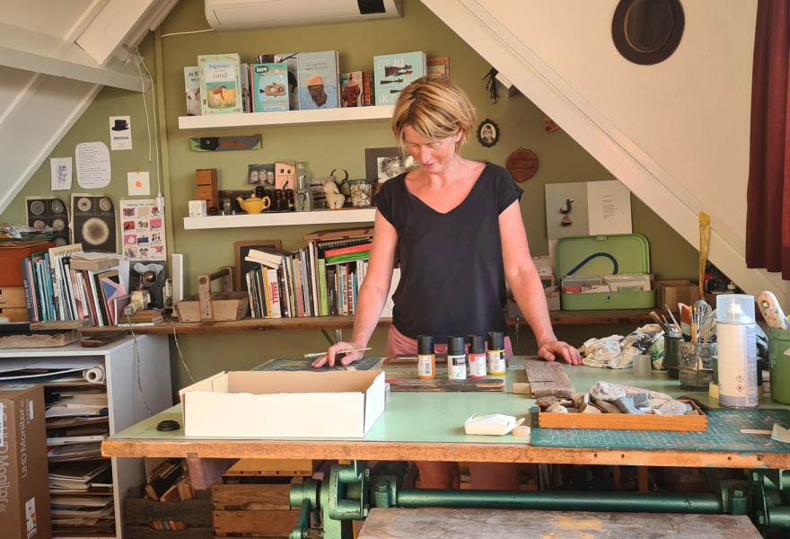 Het atelier van... Tineke Meirink