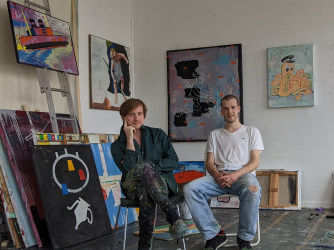 Het atelier van... Flexboj & L.A.