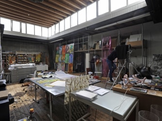 The studio of... Peggy Franck