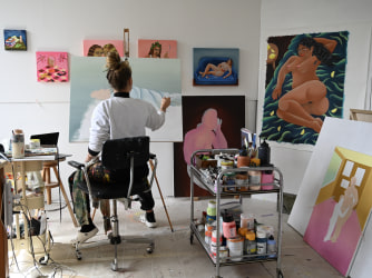 Het atelier van... Joëlle Dubois