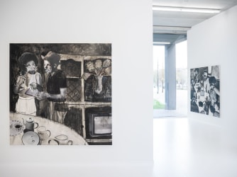 Paula Rego & Neo Matloga in Gallery Sofie Van de Velde