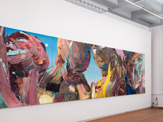 Een interactieve tentoonstelling van Dennis Rudolph waarin digitale en fysieke realiteiten samenkomen