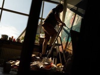 The studio of... Aaron van Erp