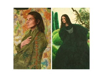 Tijdloze portretten: Iris van Dongen's 'Topiary Stories'