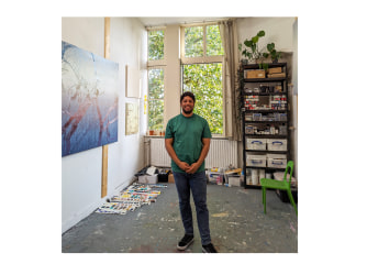 The studio of... Tycho van Zomeren