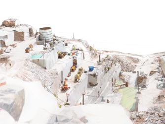 Hans Temmerman: een dialoog van marmer en canvas