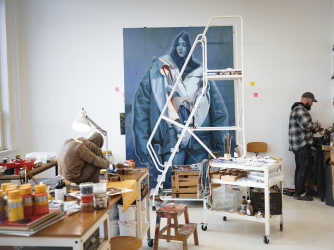 The studio of... Telmo Pieper