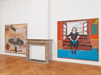 Colourful memories in the life journey of Aïcha Khorchid on canvas