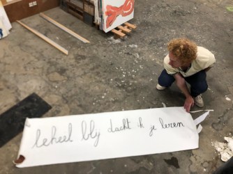 Het atelier van... Wannes Lecompte