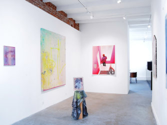 Last chance: Mandy Franca and Anthony Ngoya at Galerie Caroline O'Breen