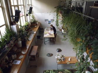 The studio of… Elisa Strinna