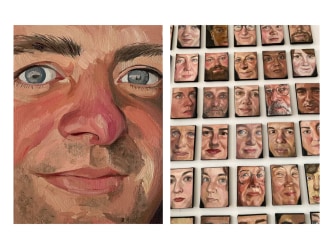 Last chance: intimacy in pixels and paint at Westerkadekunst