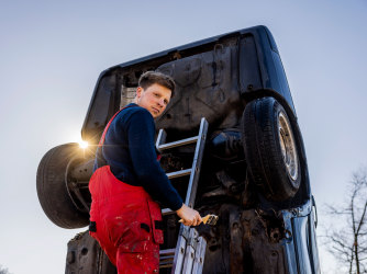 The studio of... Aaron-Victor Peeters