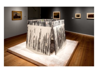 Remy Jungerman in dialoog met Mondriaan in het Mondriaanhuis