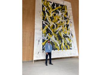 The studio of… Steven Antonio Manes