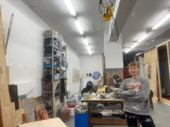 Het atelier van... Dieuwke Spaans