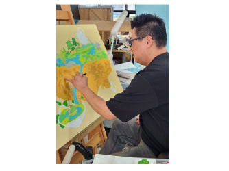 The studio of...  Haru K