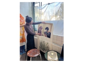 Het atelier van... Atousa Bandeh Ghiasabadi