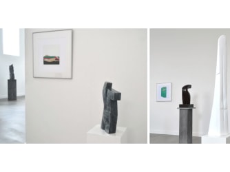 Een intrigerende wisselwerking tussen steen en karton in Art Gallery O-68