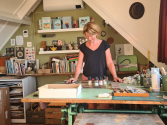 Het atelier van... Tineke Meirink