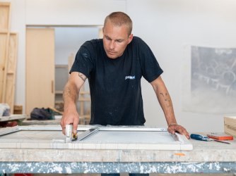 Het atelier van… Ricardo van Eyk