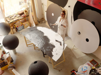 Het atelier van...  Louise te Poele