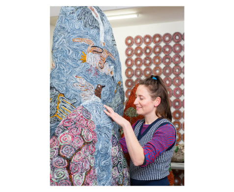 The studio of… Simone Post