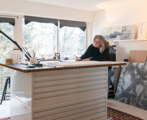 Het atelier van...  Margaret Lansink