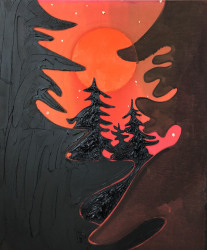 Kim Dorland, Wolf Moon