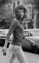 Ron Galella, Windblown Jackie, New York, 1971